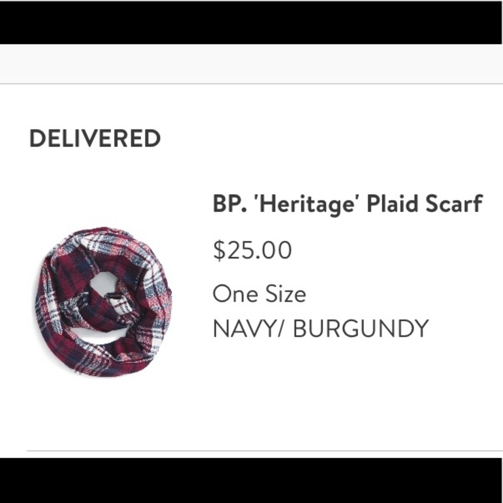 Heritage plaid scarf, maroon/navy/white